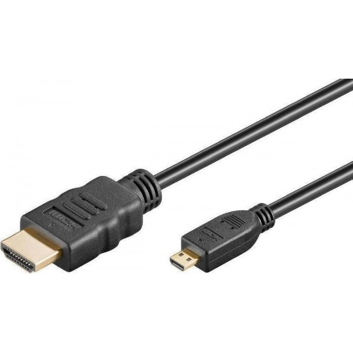 Καλώδιο HDMI-HDMI Micro V2.0 1.5mt ANGA