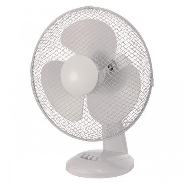 Ανεμιστήρας Επιτραπέζιος 40W D30 Λευκός EUROLAMP Ανεμιστήρας Επιτραπέζιος 40W D30 Λευκός EUROLAMP