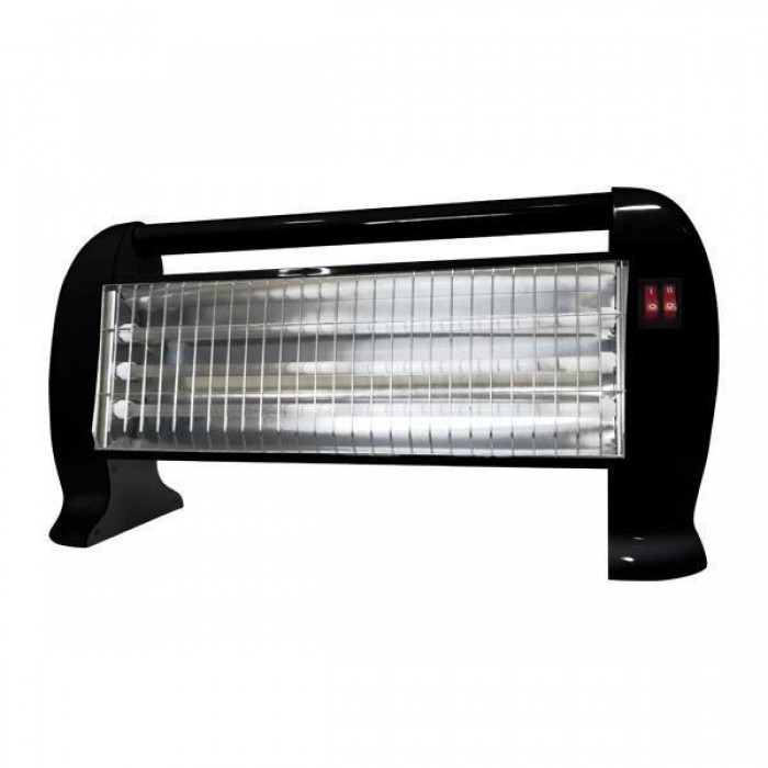 Θερμάστρα Χαλαζία 1200W Μαύρο 147-29163 EUROLAMP