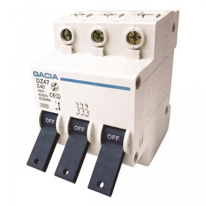Διακόπτης Ράγας 3P 63Α 500-42153 GACIA