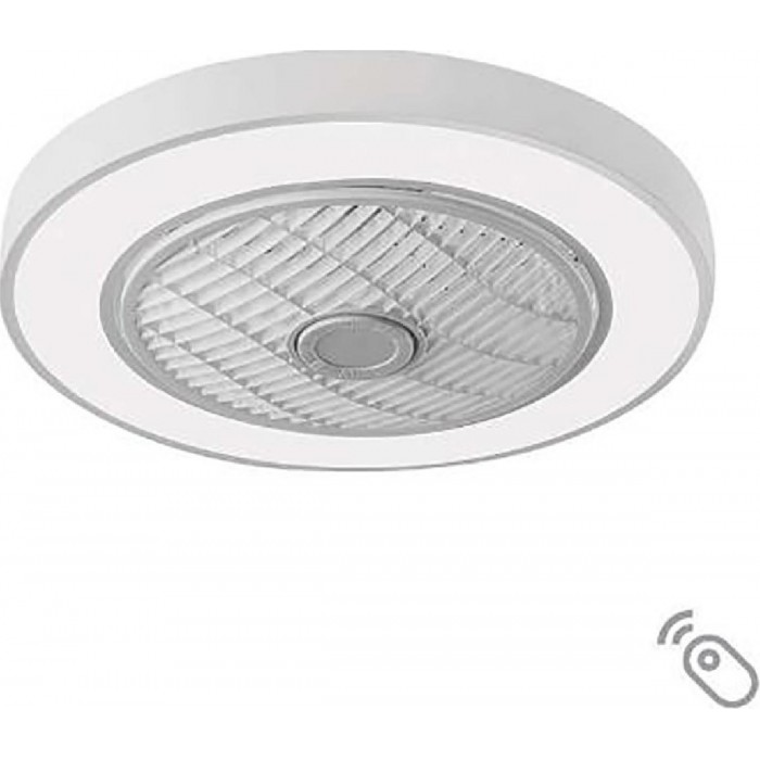 Ανεμιστήρας Πλαφονιέρα 35W D30 Με Φως Και Τηλεχειριστήριο Λευκό Marin LINEME Ανεμιστήρας Πλαφονιέρα 35W D30 Με Φως Και Τηλεχειριστήριο Λευκό Marin LINEME