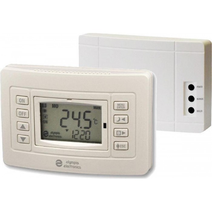 Θερμοστάτης Ψηφιακός Ασύρματος BS-820/KIT OLYMPIA ELECTRONICS Θερμοστάτης Ψηφιακός Ασύρματος BS-820/KIT OLYMPIA ELECTRONICS