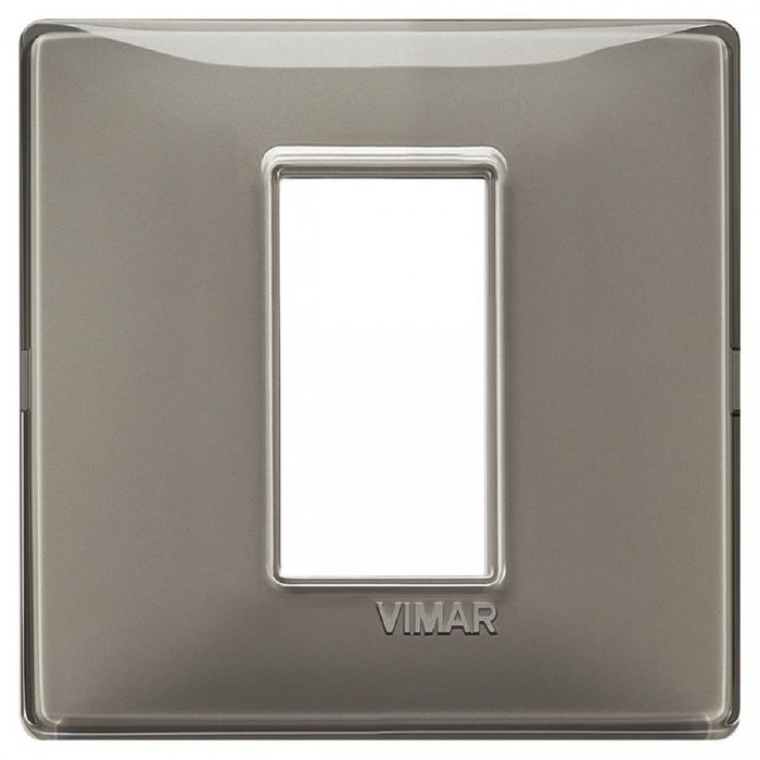 Πλαίσιο 1 Στοιχείου Σταχτί Plana 14641.40 VIMAR