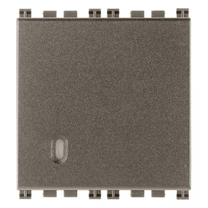 Διακόπτης Απλός 2 Στοιχείων Metal Arke 19000.2.M VIMAR