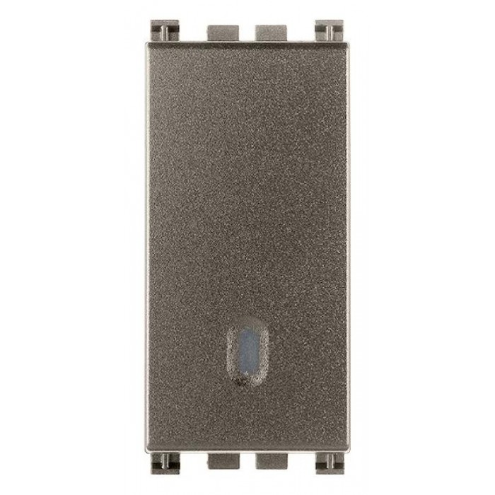 Διακόπτης Ενδιάμεσος A/R 1 Στοιχείου Metal Arke 19013.M VIMAR