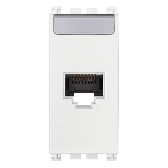 Πριζα Δικτύου RJ45 Cat.6A FTP 1 Στοιχείου Λευκό Arke 19339.16.B VIMAR