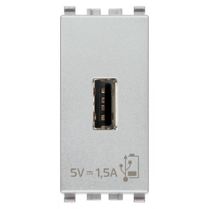 Πρίζα Φόρτισης USB TypeA 1 Στοιχείου Next Eikon 20292.N VIMAR