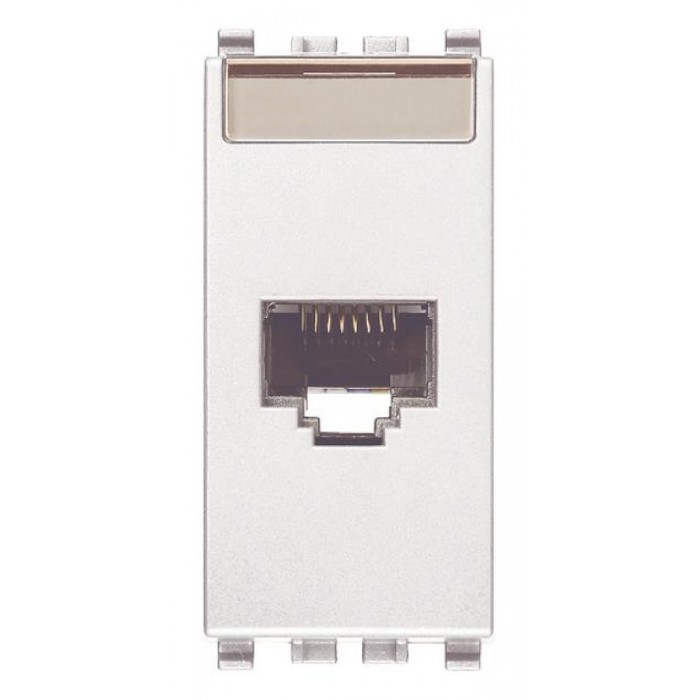 Πριζα Δικτύου RJ45 Cat.6A FTP 1 Στοιχείου Λευκό Eikon 20339.16.B VIMAR