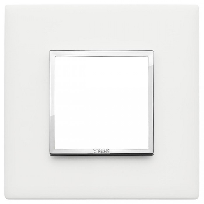 Πλαίσιο 2 Στοιχείων Λευκό Corian® 21642.41 Eikon Evo VIMAR