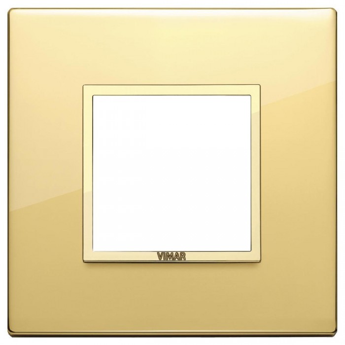 Πλαίσιο 2 Στοιχείων Χρυσό 21642.G09 Eikon Evo VIMAR