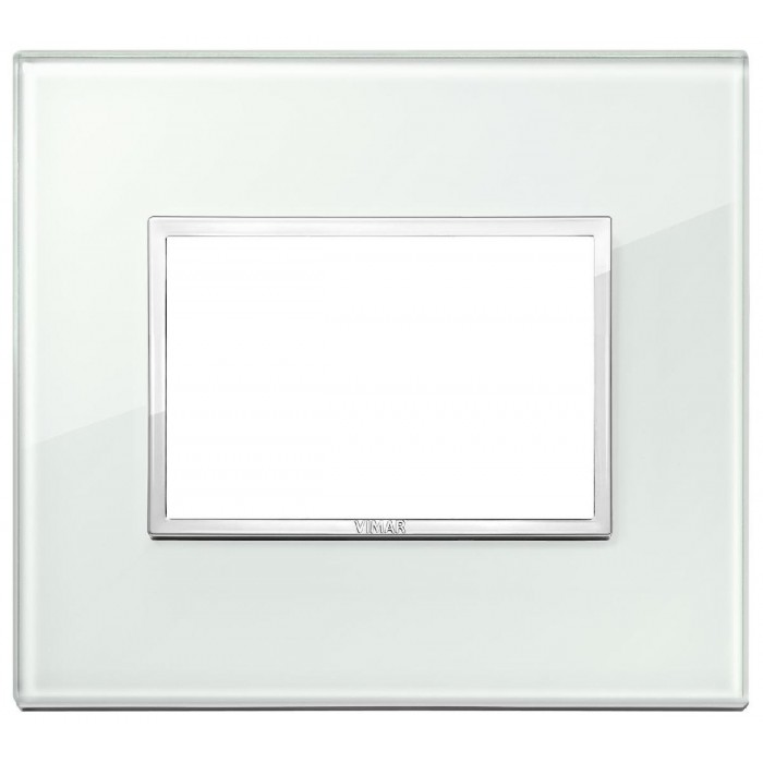 Πλαίσιο 3 Στοιχείων Λευκό Acqua 21653.71 Eikon Evo VIMAR
