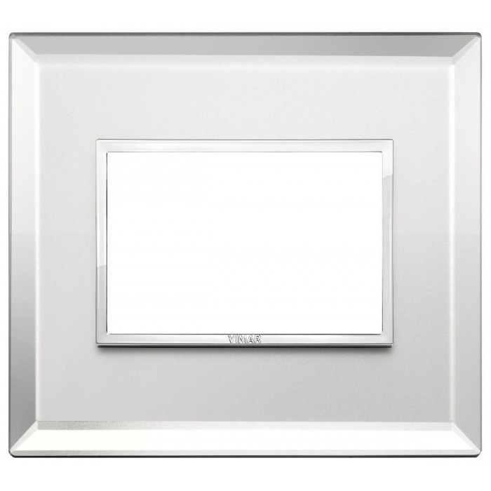 Πλαίσιο 3 Στοιχείων Ασημί Ice 21653.72 Eikon Evo VIMAR