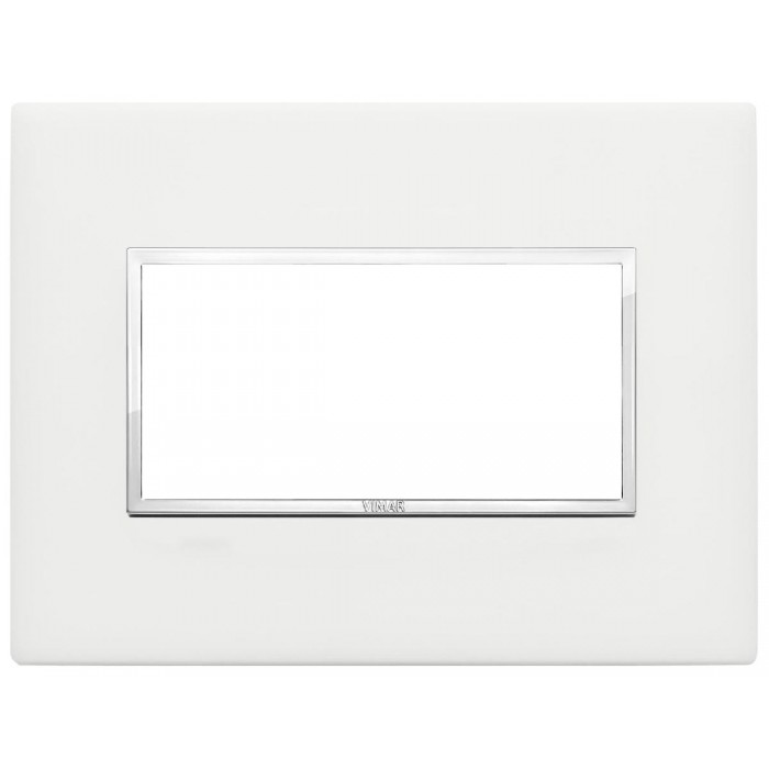 Πλαίσιο 4 Στοιχείων Λευκό Corian® 21654.41 Eikon Evo VIMAR