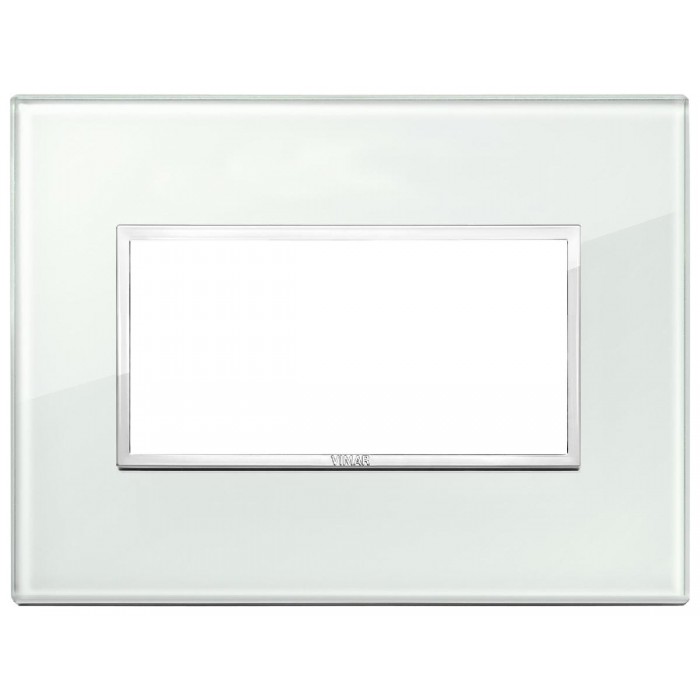 Πλαίσιο 4 Στοιχείων Λευκό Acqua 21654.71 Eikon Evo VIMAR