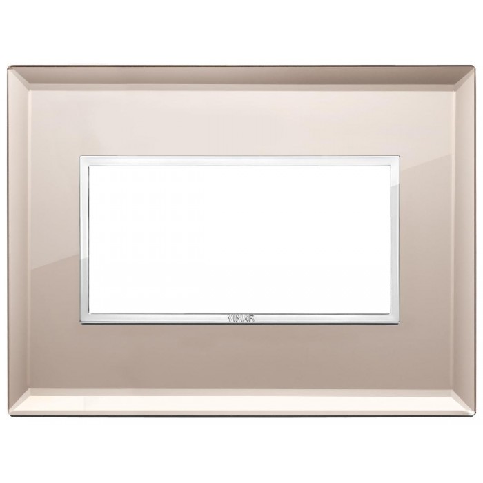 Πλαίσιο 4 Στοιχείων Μπρονζέ Mirror 21654.75 Eikon Evo VIMAR