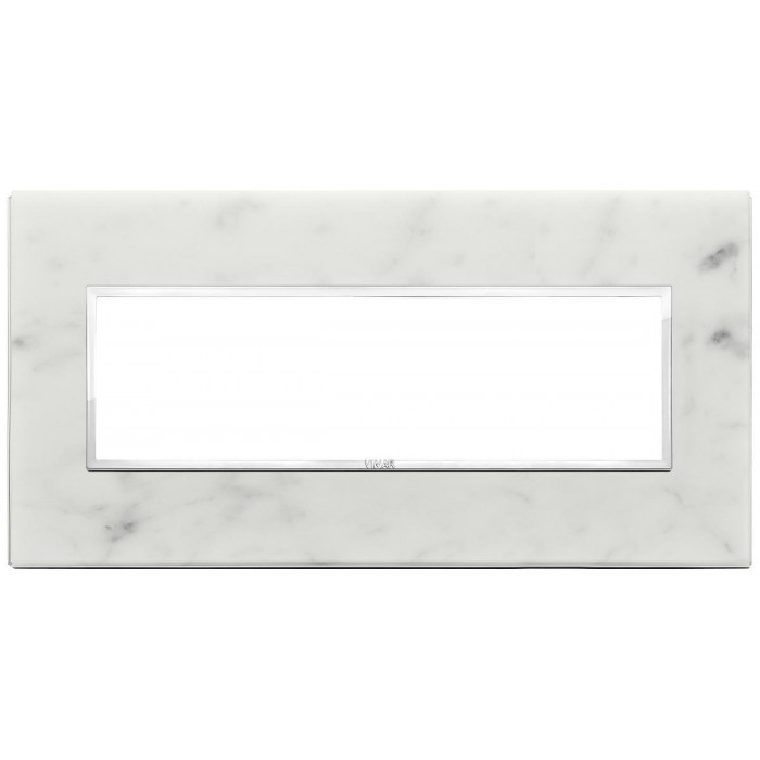 Πλαίσιο 7 Στοιχείων Λευκό Carrara 21657.51 Eikon Evo VIMAR