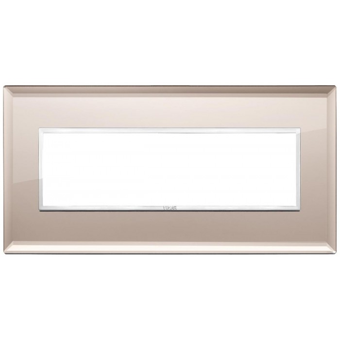 Πλαίσιο 7 Στοιχείων Μπρονζέ Mirror 21657.75 Eikon Evo VIMAR