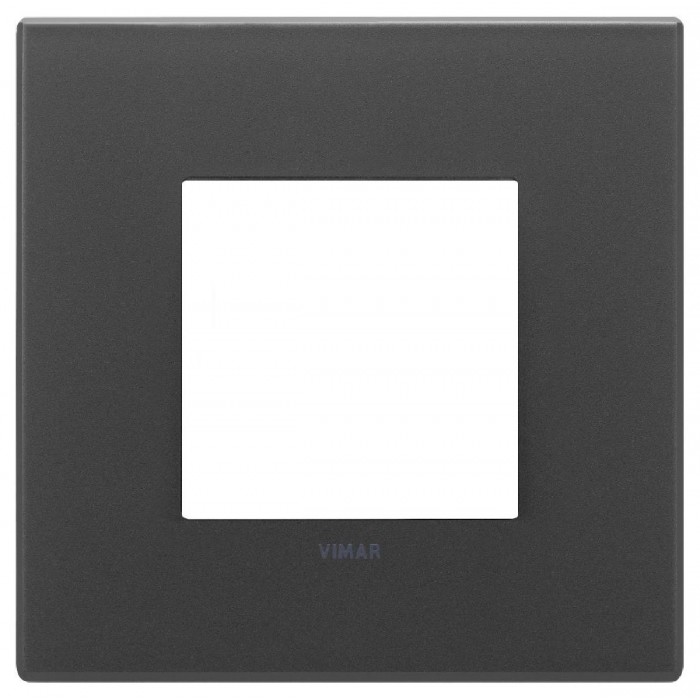 Πλαίσιο 2 Στοιχείων Μαύρο Σατινέ 22642.73 Eikon EXE VIMAR