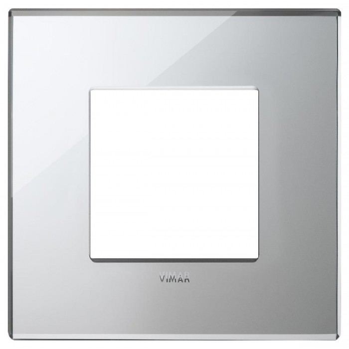 Πλαίσιο 2 Στοιχείων Ασημί 22642.75 Eikon EXE VIMAR