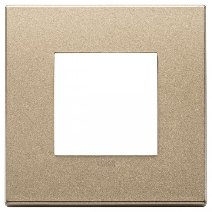 Πλαίσιο 2 Στοιχείων Χρυσό Σατινέ 22642.88 Eikon EXE VIMAR