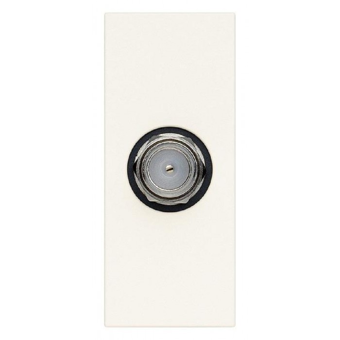 Πρίζα TV/RD/SAT Type F 1 Στοιχείου Λευκό Linea 30318.B VIMAR