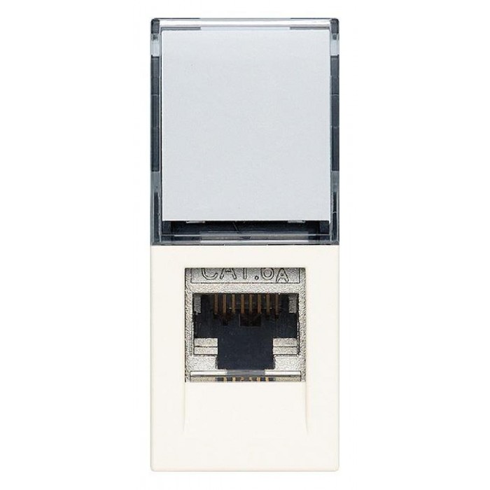 Πριζα Δικτύου RJ45 Cat.6A FTP 1 Στοιχείου Λευκό Linea 30339.16B VIMAR