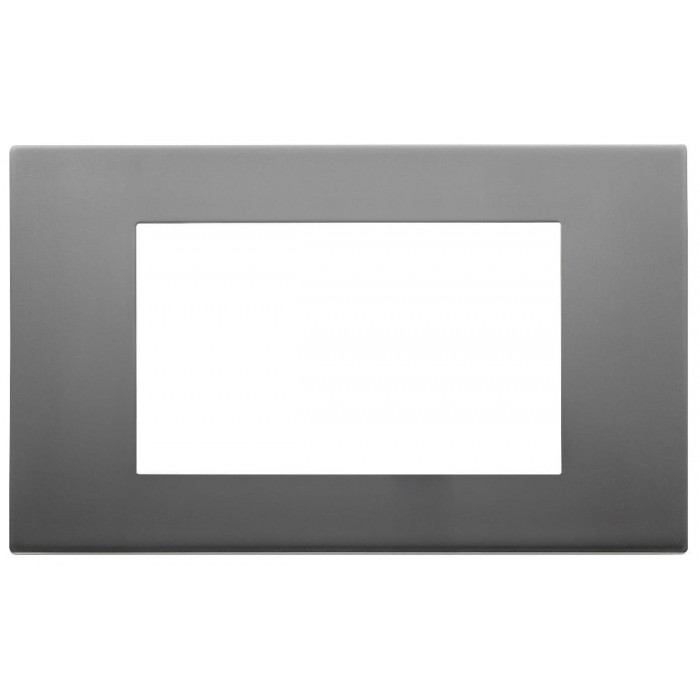 Πλαίσιο 4 Στοιχείων Inox Linea 30654.72 VIMAR