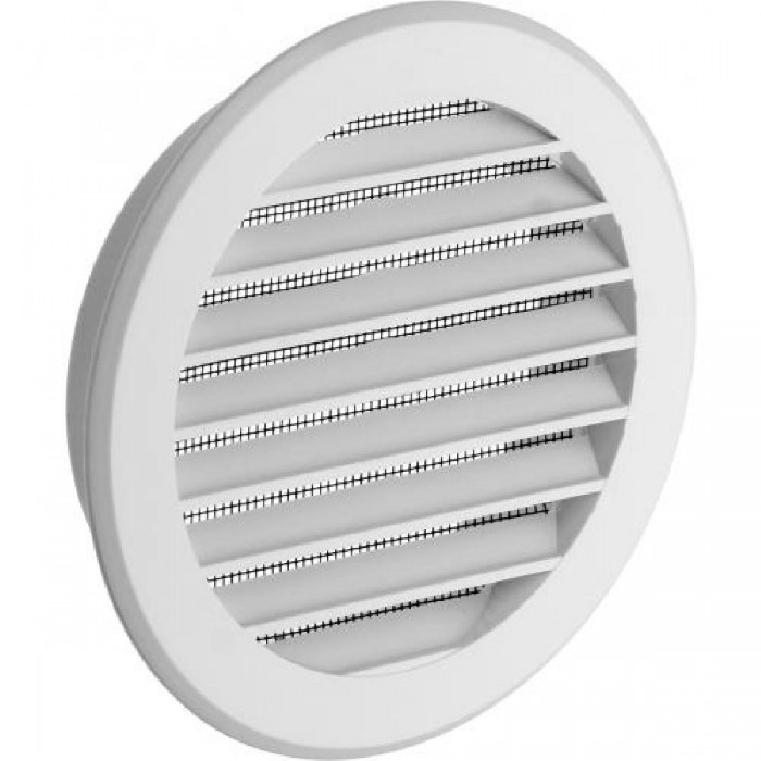 Περσίδα Εξαερισμού Με Πλέγμα 120mm Λευκό AOzS120 airROXY Περσίδα Εξαερισμού Με Πλέγμα 120mm Λευκό AOzS120 airROXY