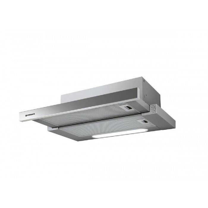 Απορροφητήρας Συρόμενος 60cm Turbo Slim Inox PYRAMIS