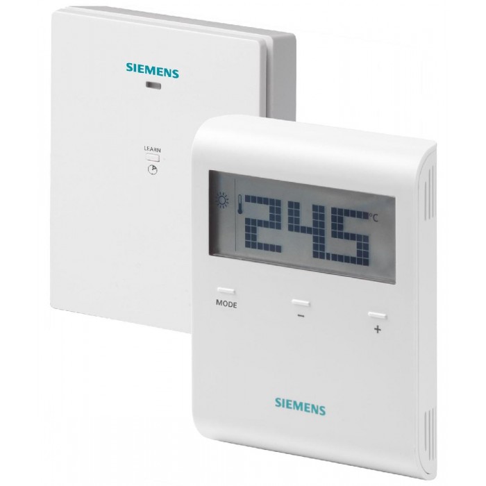 Θερμοστάτης Ψηφιακός Ασύρματος RDD100.1RF/S SIEMENS Θερμοστάτης Ψηφιακός Ασύρματος RDD100.1RF/S SIEMENS