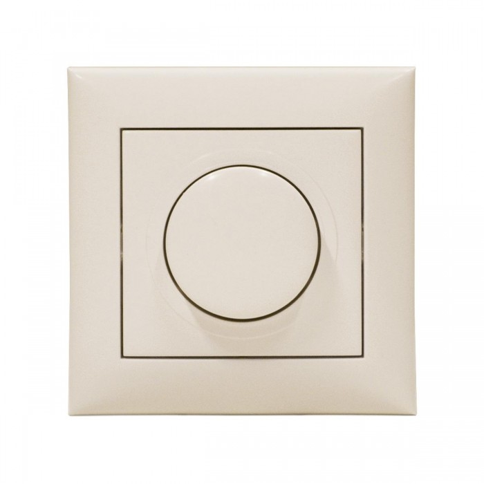 Dimmer Περιστροφικό 1000W Κρεμ 06-00011 MAGIC
