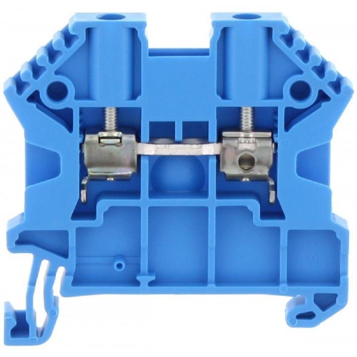 Κλέμμα Ράγας 2.5mm² ΜΠλέ SRK 2,5/2ABU CONTACLIP