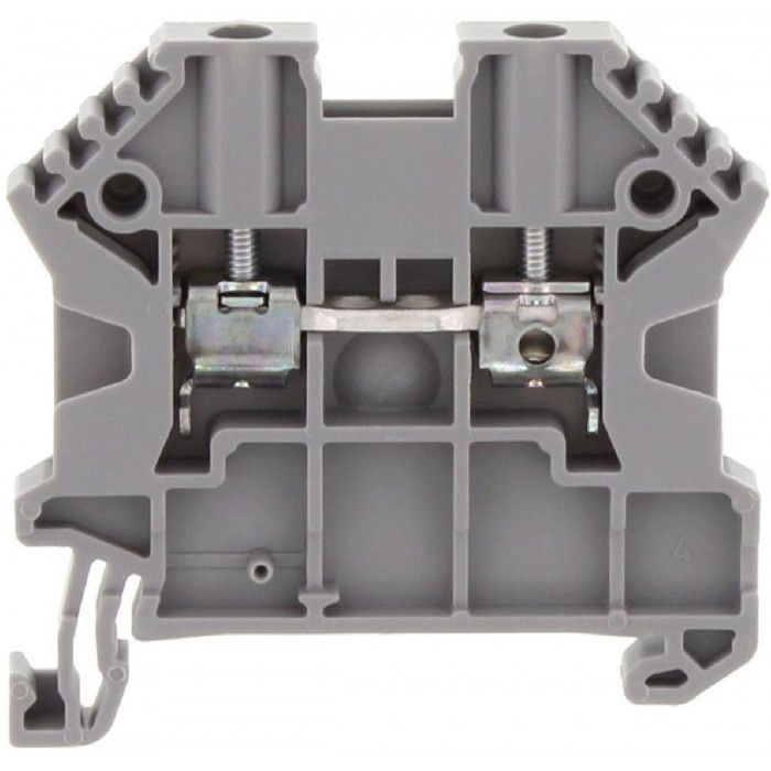 Κλέμμα Ράγας 2.5mm² Γκρί SRK 2,5/2AGR CONTACLIP