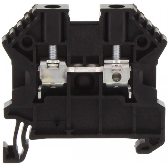 Κλέμμα Ράγας 4mm² Μαύρο SRK 4/2ABK CONTACLIP