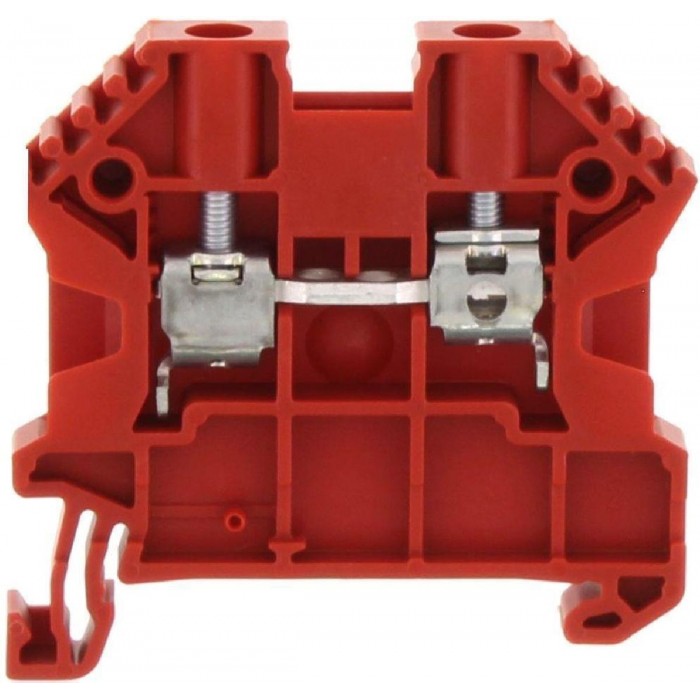 Κλέμμα Ράγας 4mm² Κόκκινο SRK 4/2ARD CONTACLIP