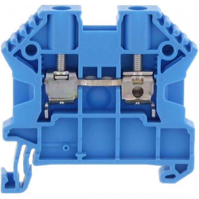 Κλέμμα Ράγας 6mm² Μπλέ SRK 6/2ABU CONTACLIP