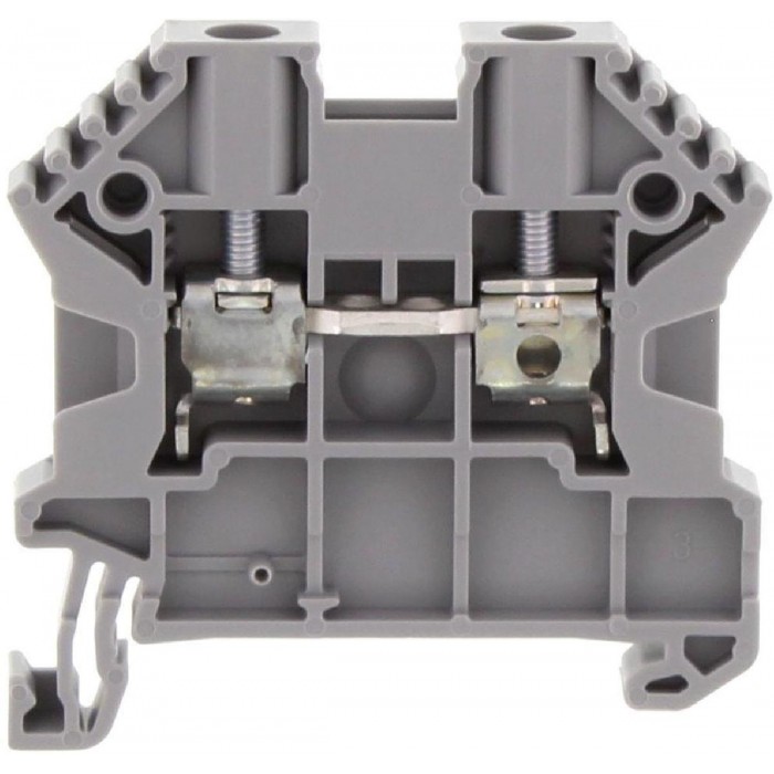 Κλέμμα Ράγας 6mm² Γκρί SRK 6/2AGR CONTACLIP