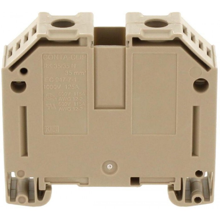 Κλέμμα Ράγας 35mm² Μπέζ RK 35/35/NBG CONTACLIP