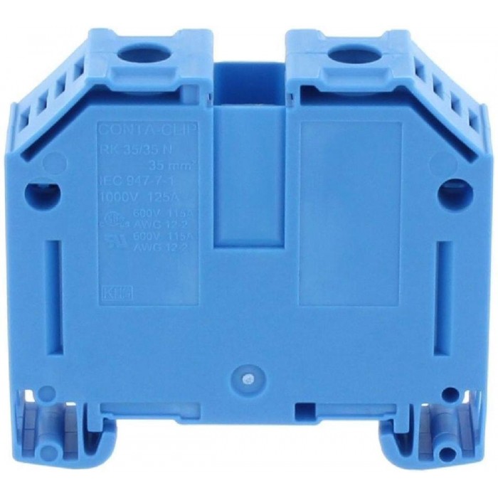 Κλέμμα Ράγας 35mm² Μπλέ RK 35/35/NBU CONTACLIP