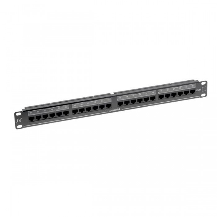 Patch Panel 1U 24 Θέσεων Cat.6 Unshielded N500.206 NEXANS