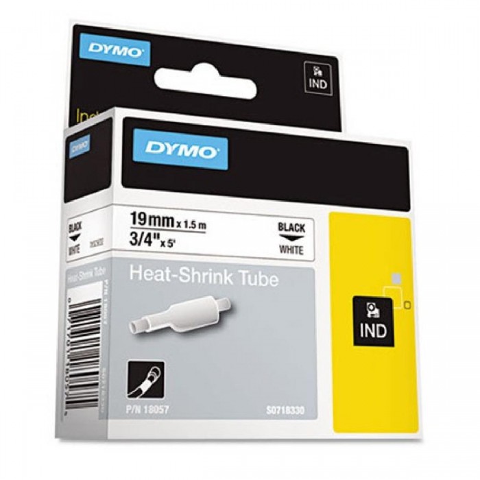 Σωλήνας Συρρίκνωσης 19mmx1.5m Black on White 18057 DYMO