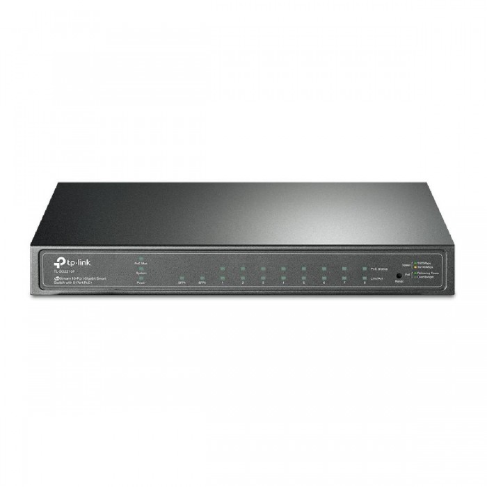 Ethernet Switch 8P 10/100/1000Mbps PoE Και 2SFP TL-SG2210P V4.0 TP-LINK