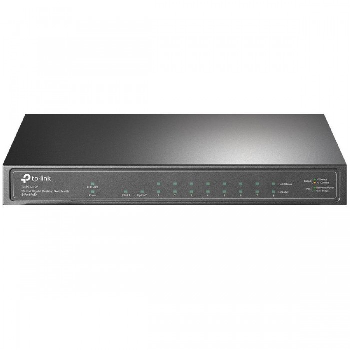 Ethernet Switch 10P 10/100/1000Mbps PoE Και 1SFP TL-SG2210P V2.2 TP-LINK