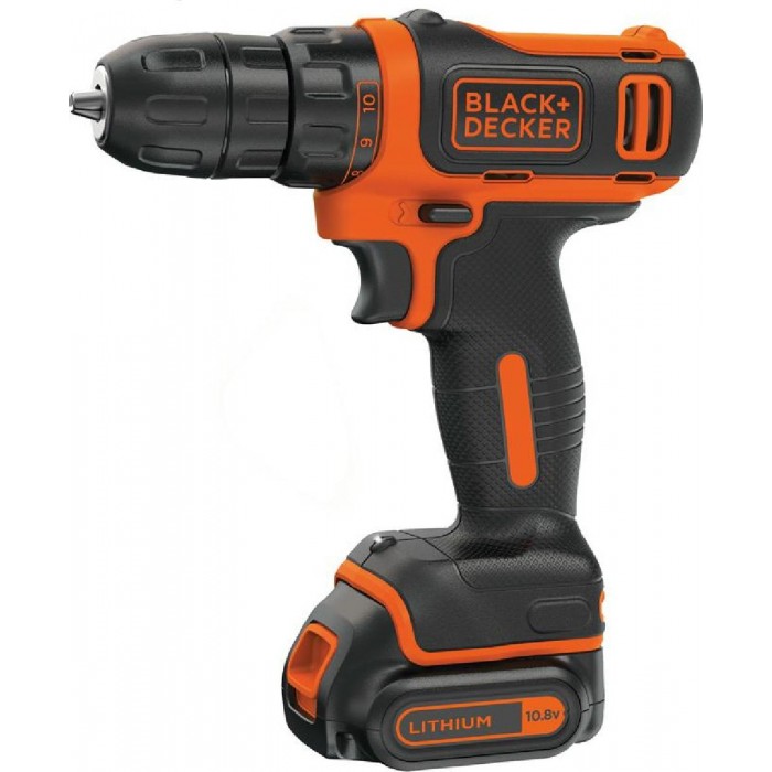 Δραπανοκατσάβιδο 10.8V 1.5Ah BDCDD12-QW BLACK&DECKER