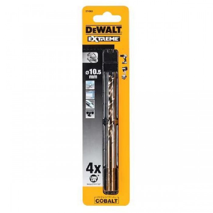 Τρυπάνι HSS-CO 10.5x133mm DT4965-QZ DEWALT
