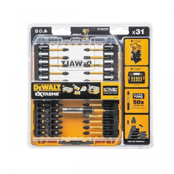 Σετ Μύτες Βιδώματος 25τμχ DT70730T-QZ DEWALT Σετ Μύτες Βιδώματος 25τμχ DT70730T-QZ DEWALT