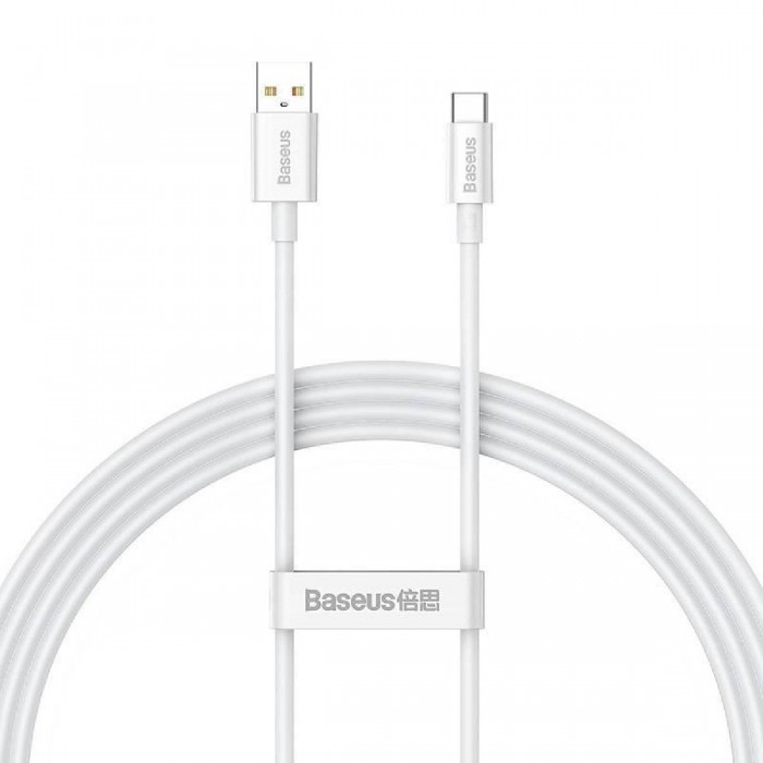 Καλώδιο Φόρτισης USB TypeA Σε TypeC 1.5m Λευκό P1032010 BASEUS