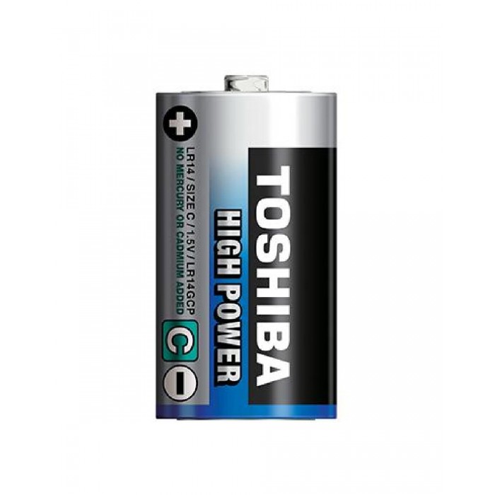 Μπαταρία Αλκαλική LR14 C (Blister 2τμχ) High Power TOSHIBA Μπαταρία Αλκαλική LR14 C (Blister 2τμχ) High Power TOSHIBA