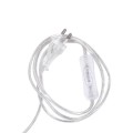 GloboStar® HUDSON 00500 Μοντέρνο Φωτιστικό Δαπέδου Μονόφωτο 1 x E27 Χρυσό Μεταλλικό Μπάλα Λευκό με Χρυσό D20 x H177cm