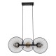 GloboStar® VERONA 00586 Μοντέρνο Κρεμαστό Φωτιστικό Οροφής Τρίφωτο 3 x E27 Μαύρο Μεταλλικό Πλέγμα Μ50 x Π28 x Υ20cm GloboStar® VERONA 00586 Μοντέρνο Κρεμαστό Φωτιστικό Οροφής Τρίφωτο 3 x E27 Μαύρο Μεταλλικό Πλέγμα Μ50 x Π28 x Υ20cm